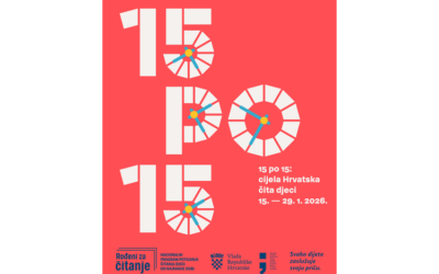 Projekt čitanja „15 po 15: cijela Hrvatska čita djeci“ među učenicima 5.a i 5.c razreda naše škole